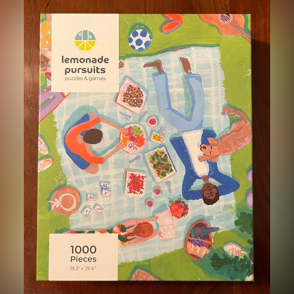 🧩 1000-Piece Colorful Picnic Puzzle